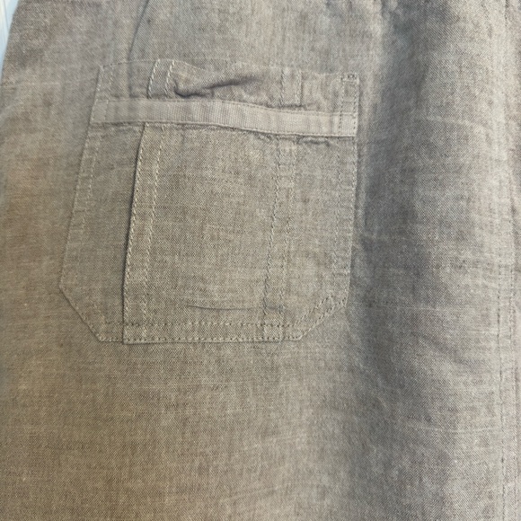 Linen Mini Skirt - Picture 4 of 7